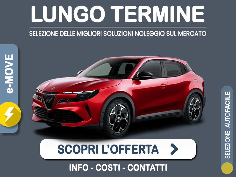 Offerta SUV e CrossOver ALFA ROMEO JUNIOR elettrica: l'offerta noleggio del broker Medicredit Rent con la formula speciale e-MOVE di Leasys Elettrica  foto 0