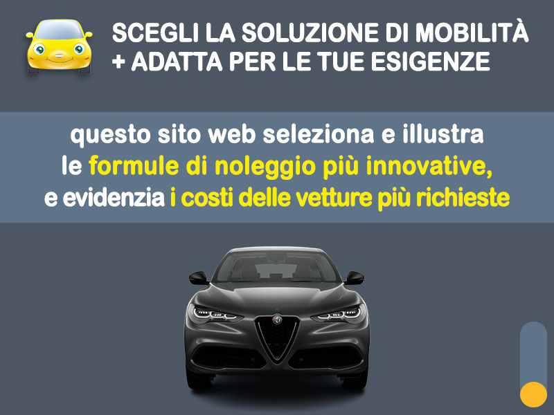 Offerta SUV e CrossOver ALFA ROMEO STELVIO 210CV Diesel cambio automatico: noleggio no scoring - l'offerta RENT TO BUY del broker MT Motors, con possibilità di acquisto a tariffa agevolata Diesel  foto 1