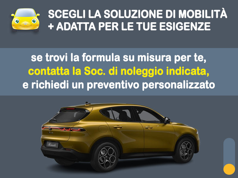Offerta SUV e CrossOver ALFA ROMEO TONALE Plug-in Hybrid Q4: l'offerta noleggio del broker Medicredit Rent con la formula speciale e-MOVE di Leasys Plug-in Hybrid  foto 3