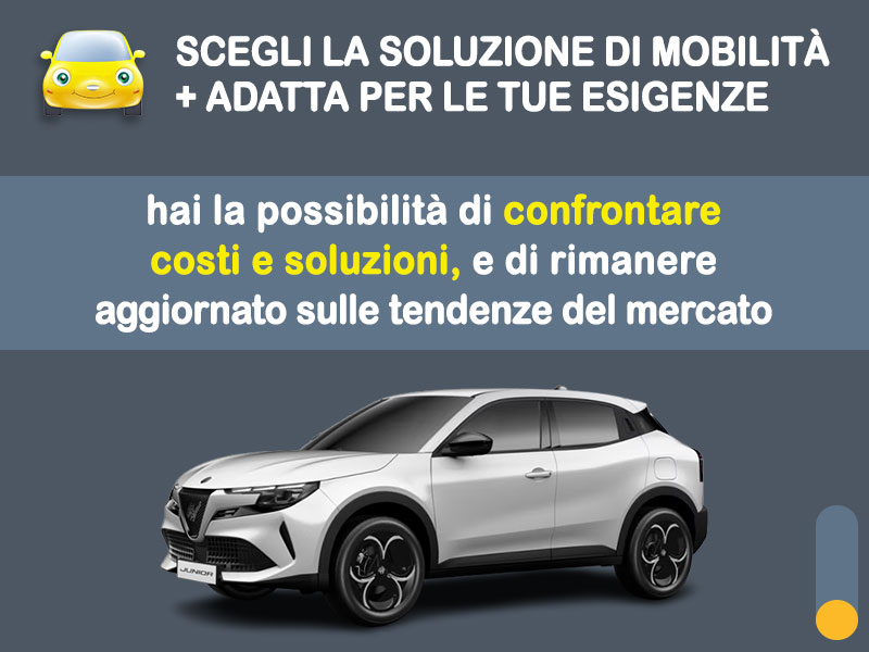 Offerta SUV e CrossOver ALFA ROMEO JUNIOR Elettrica: l'offerta noleggio del broker Medicredit Rent con la formula speciale e-MOVE di Leasys Elettrica  foto 2