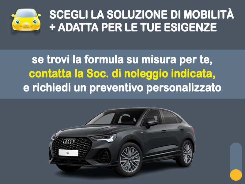 Offerta SUV e CrossOver AUDI Q3 Sportback 35 TFSI S tronic: noleggio no scoring - l'offerta RENT TO BUY del broker MT Motors, con possibilità di acquisto a tariffa agevolata Benzina  foto 3