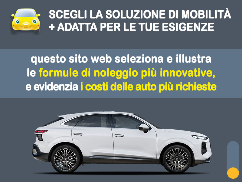 Offerta SUV e CrossOver AUDI Q3 Sportback diesel S tronic: noleggio no scoring - l'offerta 