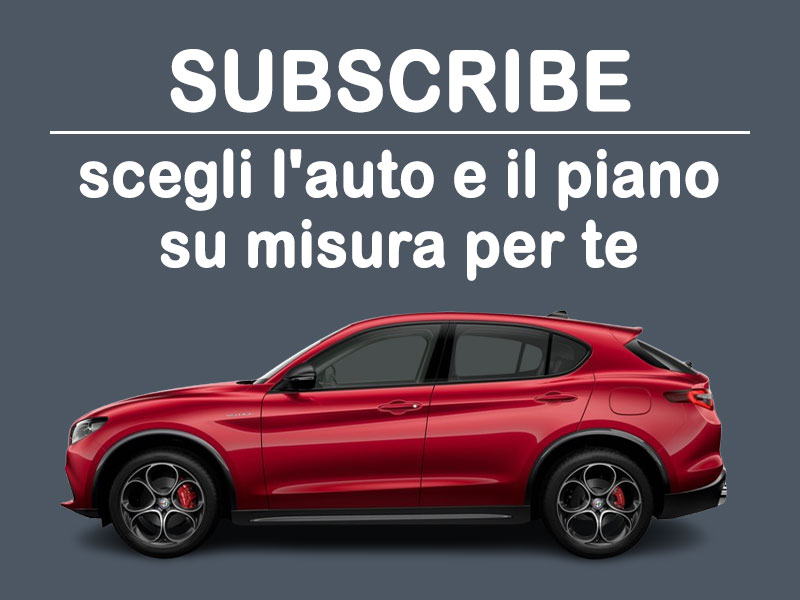 Offerta SUV e CrossOver Auto in abbonamento: come funziona il piano di noleggio 