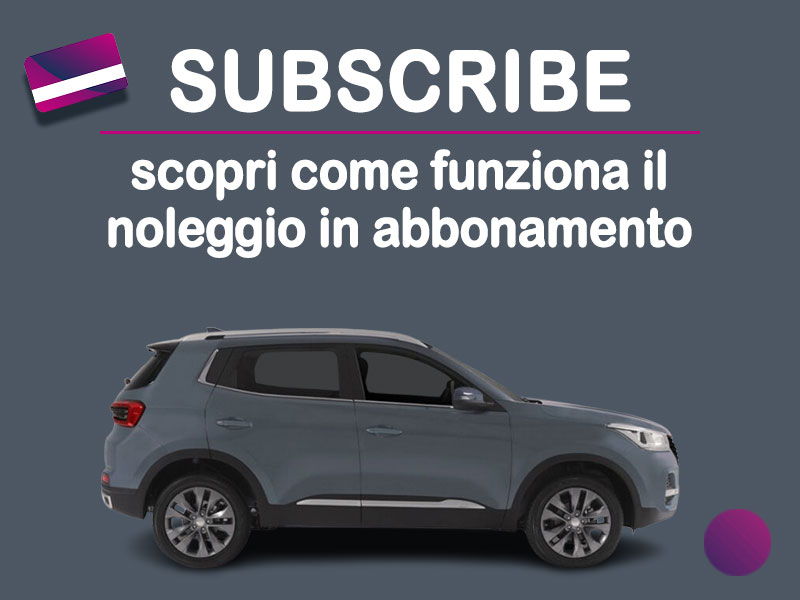 Offerta SUV e CrossOver Auto in abbonamento: come funziona il piano di noleggio 