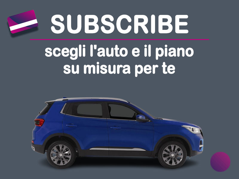 Offerta SUV e CrossOver Auto in abbonamento: come funziona il piano di noleggio 