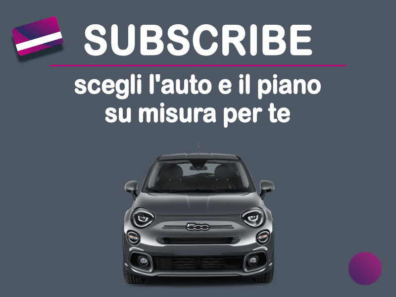 Offerta SUV e CrossOver Auto in abbonamento: come funziona il piano di noleggio 
