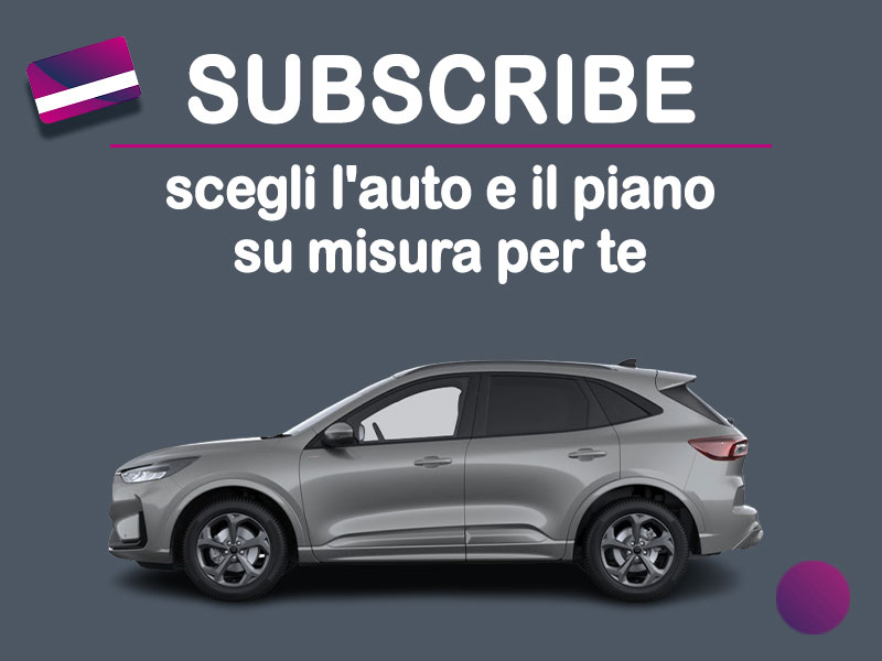 Offerta SUV e CrossOver Auto in abbonamento: come funziona il piano di noleggio 