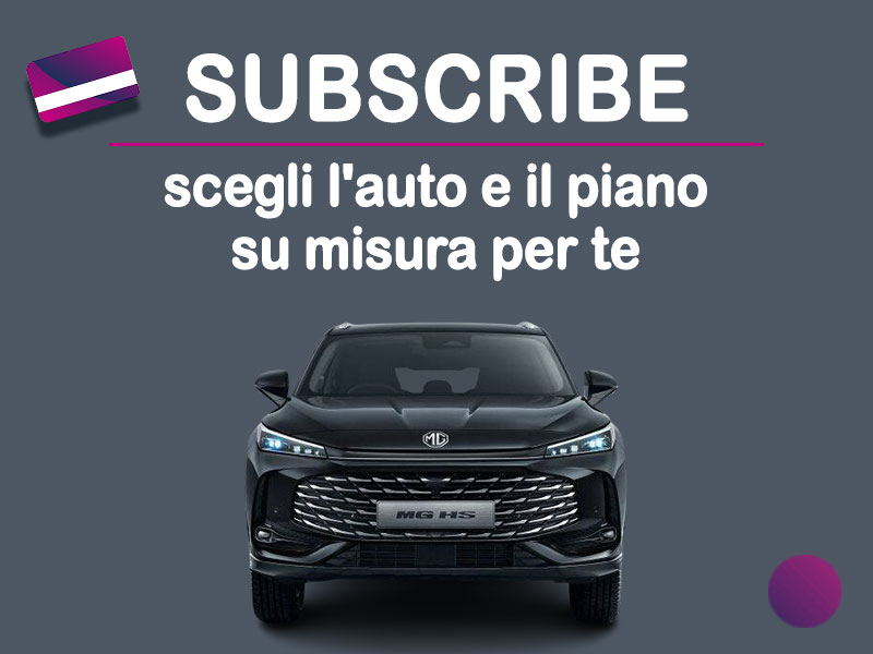 Offerta SUV e CrossOver Auto in abbonamento: come funziona il piano di noleggio 