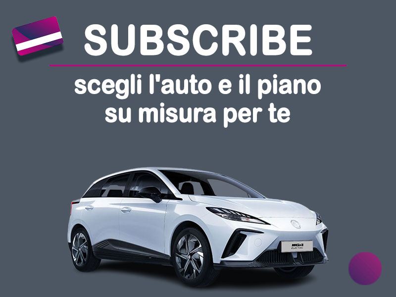 Offerta Berlina Auto in abbonamento: come funziona il piano di noleggio 
