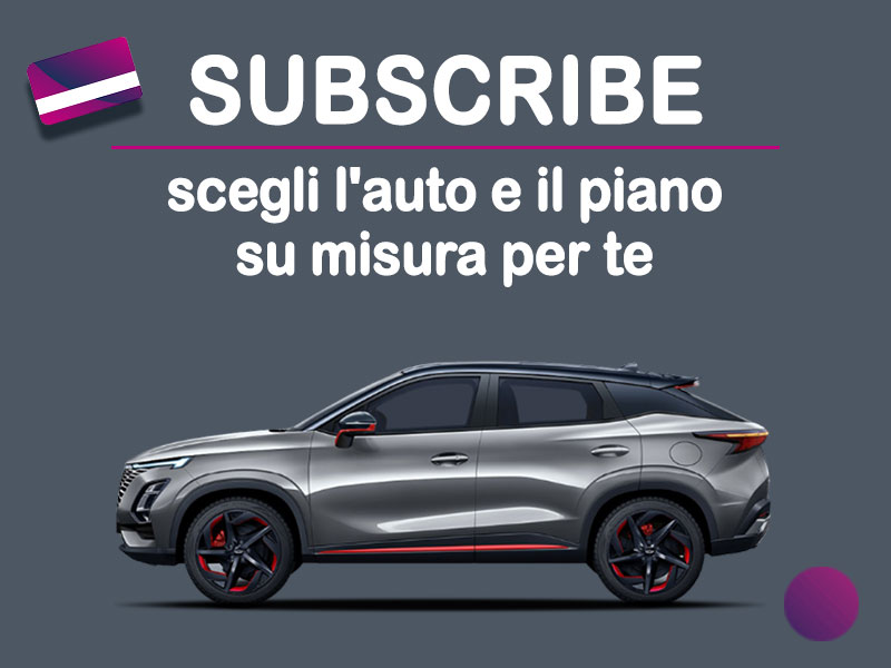 Offerta SUV e CrossOver Auto in abbonamento: come funziona il piano di noleggio 