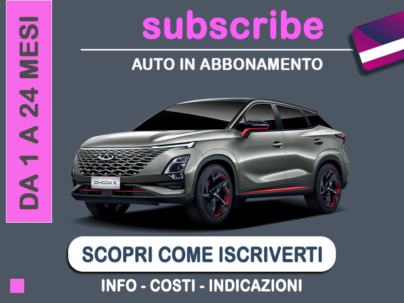 Offerta SUV e CrossOver Auto in abbonamento: come funziona il piano di noleggio 