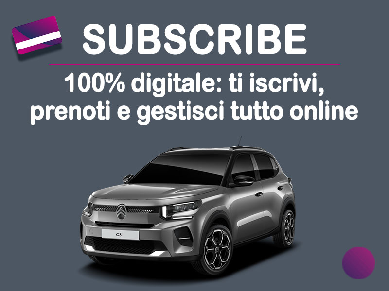 Offerta City car Auto in abbonamento: come funziona il piano di noleggio 