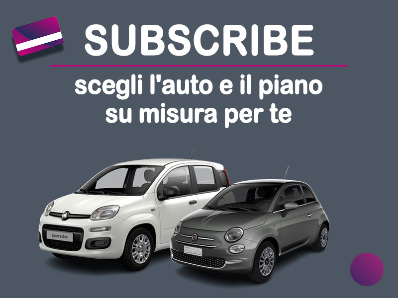 Offerta City car Auto in abbonamento: come funziona il piano di noleggio 