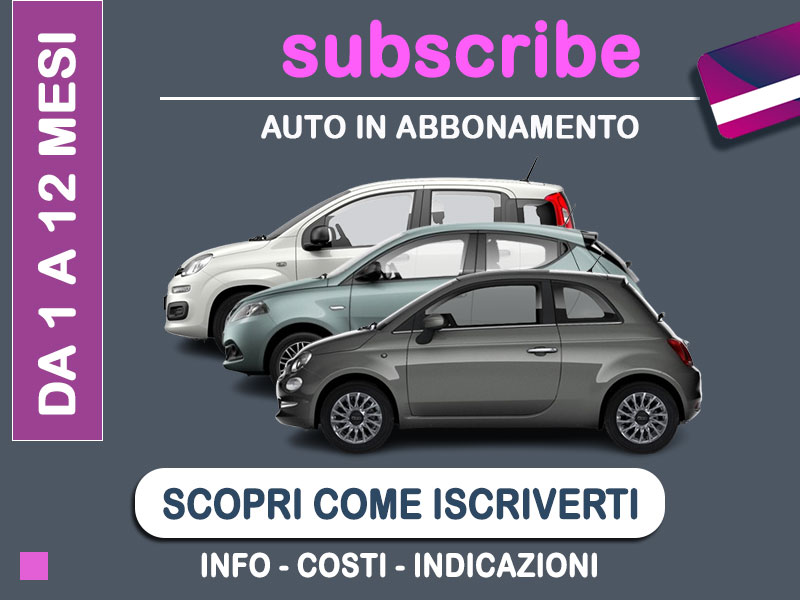 Offerta City car Auto in abbonamento: come funziona il piano di noleggio 