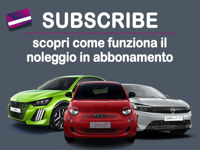 Offerta City car Auto in abbonamento: come funziona il piano di noleggio 