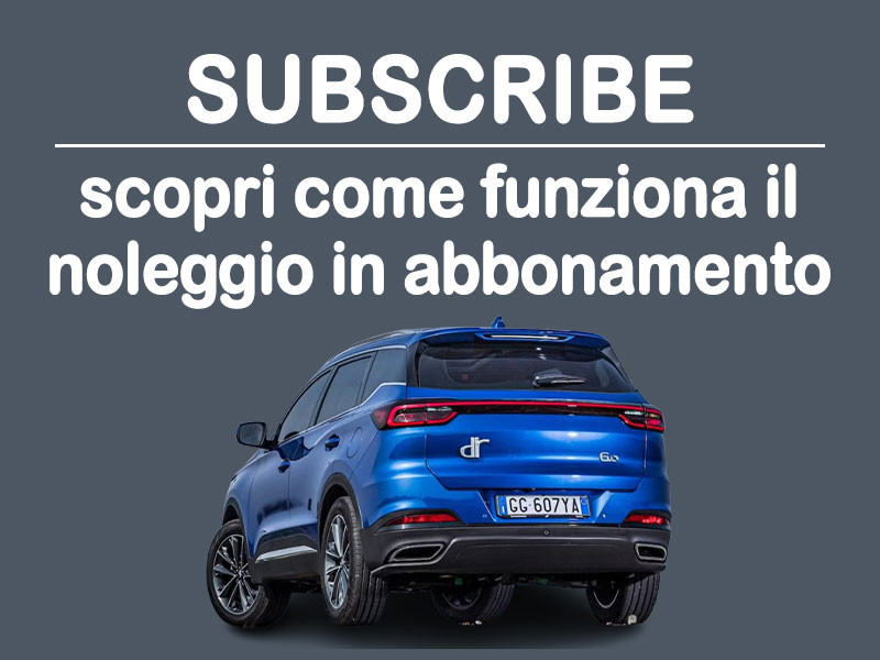 Offerta SUV e CrossOver Auto in abbonamento: come funziona il piano di noleggio 
