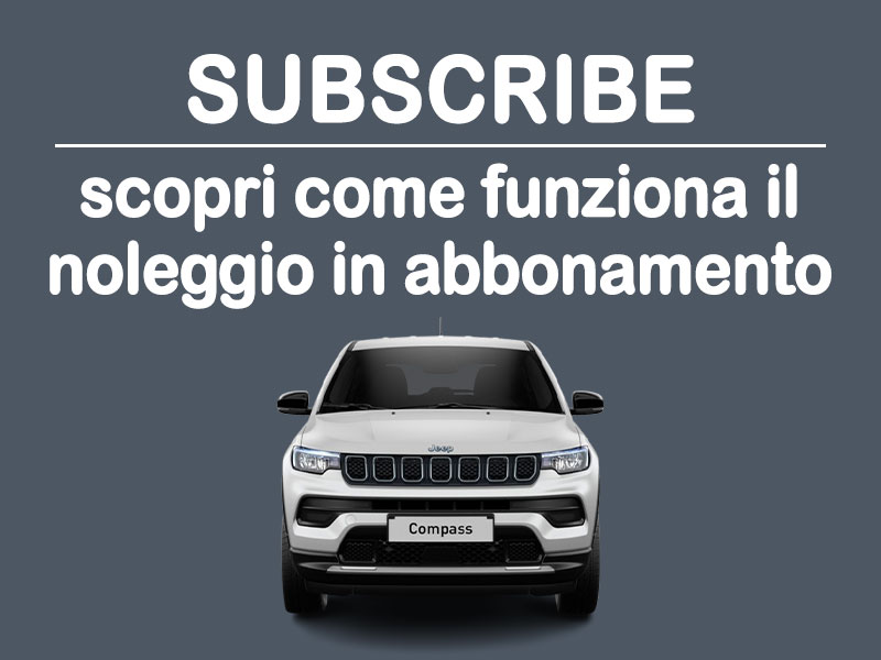 Offerta SUV e CrossOver Auto in abbonamento: come funziona il piano di noleggio 