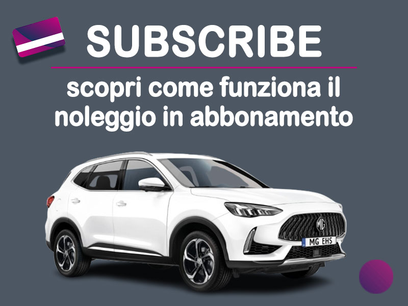 Offerta SUV e CrossOver Auto in abbonamento: come funziona il piano di noleggio 