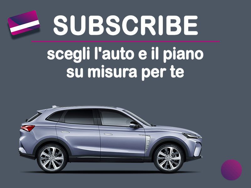 Offerta SUV e CrossOver Auto in abbonamento: come funziona il piano di noleggio 