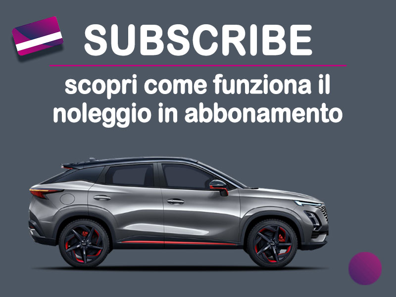 Offerta SUV e CrossOver Auto in abbonamento: come funziona il piano di noleggio 