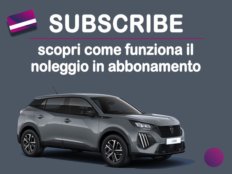 Offerta SUV e CrossOver Auto in abbonamento: come funziona il piano di noleggio 