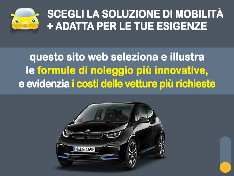 Offerta Berlina BMW i3: noleggio no scoring - l'offerta RENT TO BUY del broker MT Motors, con possibilità di acquisto a tariffa agevolata Elettrica  foto 1