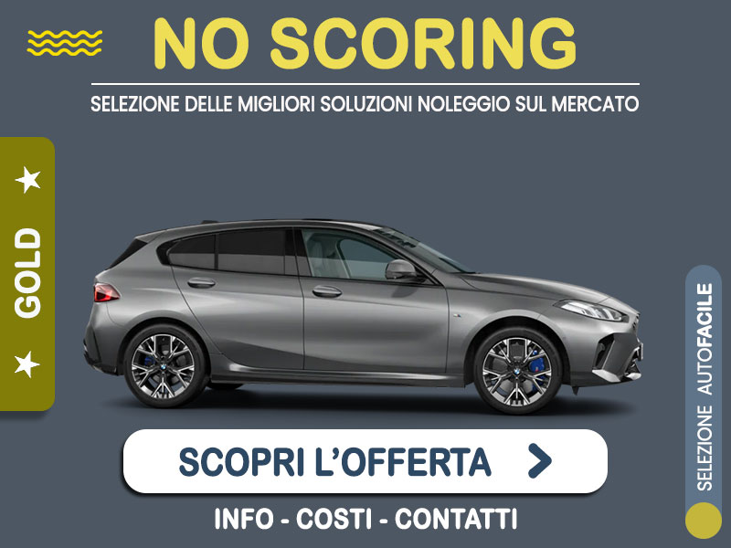 Offerta SUV e CrossOver BMW Serie 1 diesel cambio automatico: noleggio no scoring - l'offerta 