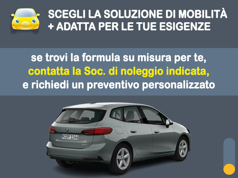 Offerta Monovolume e Multispazio BMW Serie 2 218i Active Tourer con cambio automatico: noleggio no scoring - l'offerta RENT TO BUY del broker MT Motors, con possibilità di acquisto a tariffa agevolata Benzina  foto 3