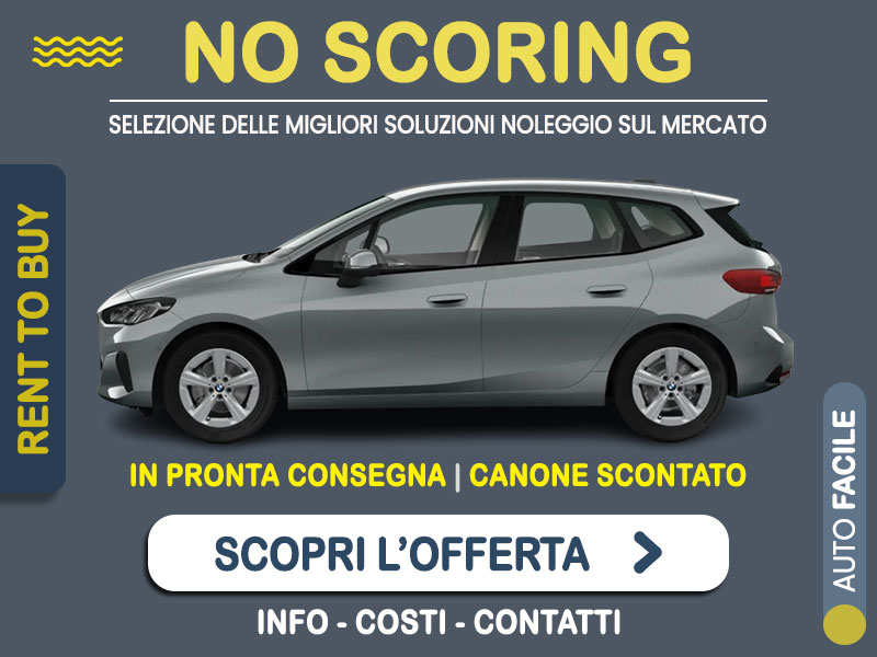 Offerta Monovolume e Multispazio BMW Serie 2 218i Active Tourer con cambio automatico: noleggio no scoring - l'offerta RENT TO BUY del broker MT Motors, con possibilità di acquisto a tariffa agevolata Benzina  foto 0