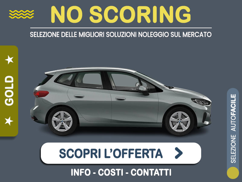 Offerta Monovolume e Multispazio BMW Serie 2 Active Tourer a benzina con cambio automatico: noleggio no scoring - l'offerta 