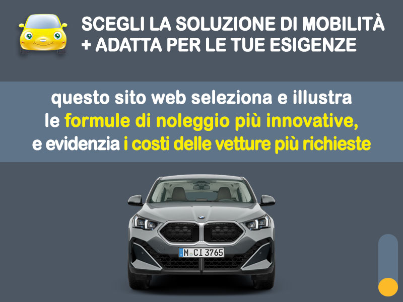 Offerta SUV e CrossOver BMW X2 18i auto: noleggio no scoring - l'offerta RENT TO BUY del broker MT Motors, con possibilità di acquisto a tariffa agevolata Benzina  foto 1