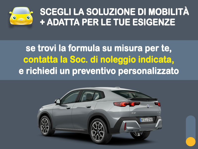 Offerta SUV e CrossOver BMW X2 18i auto: noleggio no scoring - l'offerta RENT TO BUY del broker MT Motors, con possibilità di acquisto a tariffa agevolata Benzina  foto 3