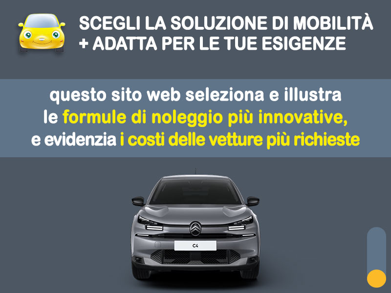Offerta Berlina CITROËN C4 PureTech 130: noleggio no scoring - l'offerta RENT TO BUY del broker MT Motors, con possibilità di acquisto a tariffa agevolata Benzina  foto 1