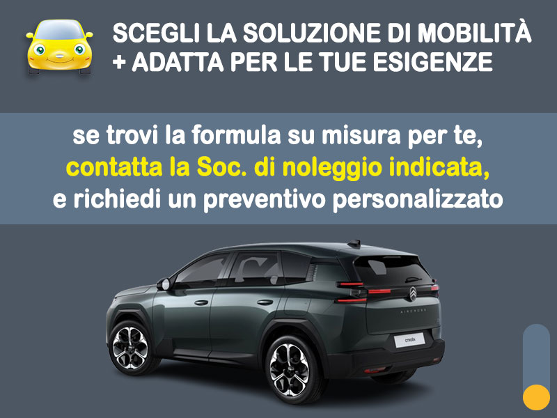 Offerta SUV e CrossOver CITROËN SUV ë-C5 AIRCROSS: l'offerta noleggio del broker Medicredit Rent con la formula speciale e-MOVE di Leasys Elettrica  foto 3