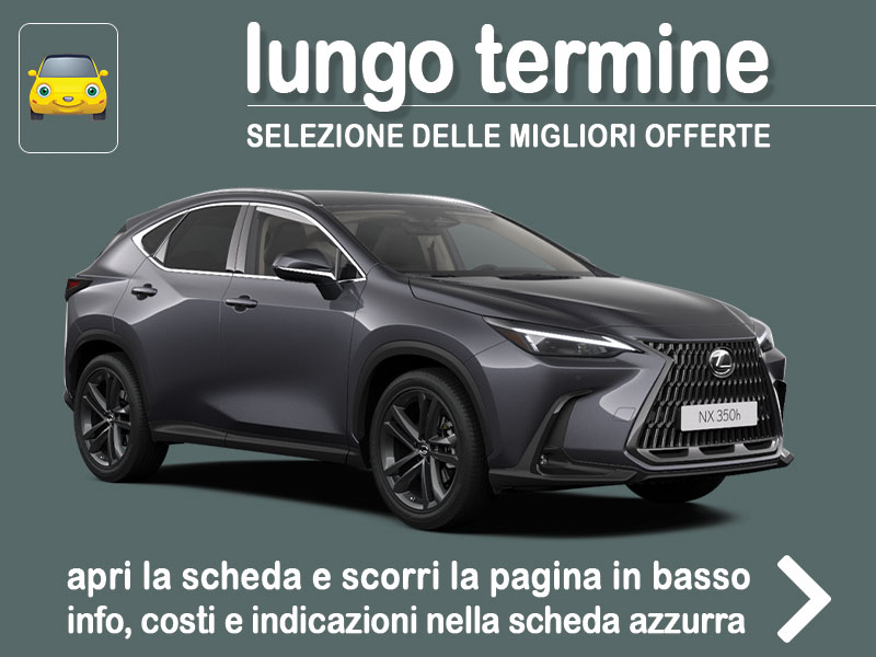 Offerta SUV e CrossOver Come noleggiare una LEXUS NX hybrid e quanto costa = scopri l’offerta noleggio KINTO One Full Hybrid  foto 0