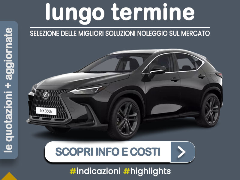 Offerta SUV e CrossOver Come noleggiare una LEXUS NX FULL HYBRID e quanto costa? Scopriamo la soluzione di KINTO One Full Hybrid  foto 0