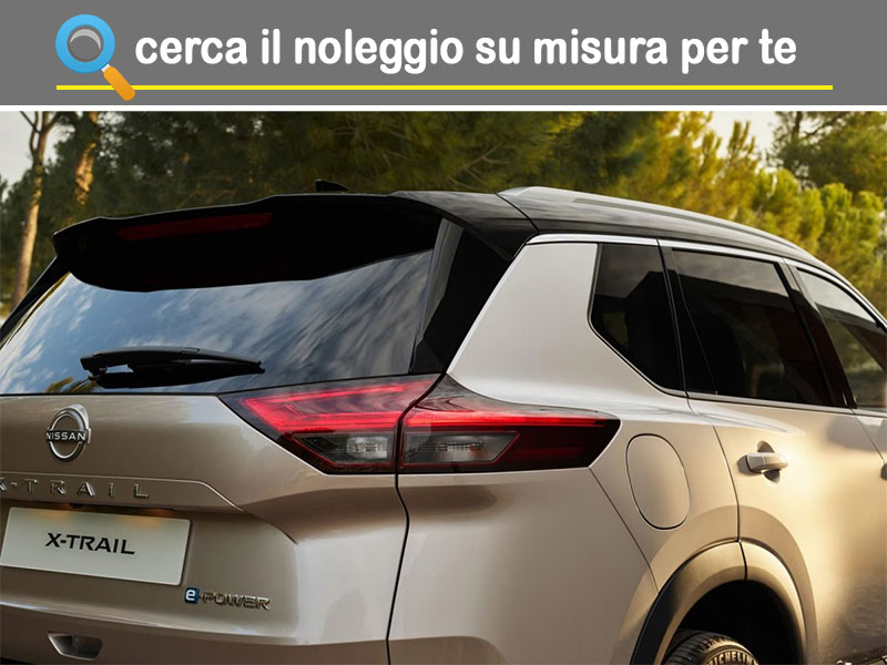 Offerta SUV e CrossOver Come noleggiare una NISSAN X-TRAIL e-POWER e quanto costa Full Hybrid  foto 7