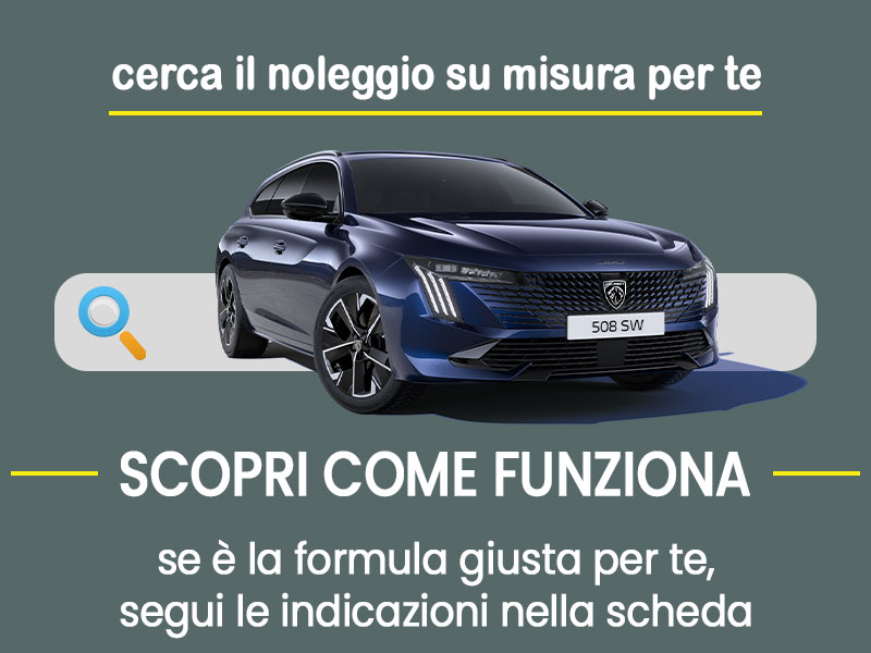 Offerta Station wagon Come noleggiare una nuova PEUGEOT 508 S. Wagon Hybrid e quanto costa = scopri come funziona “Click and Drive”, il noleggio online di Peugeot per clienti privati Plug-in Hybrid  foto 2