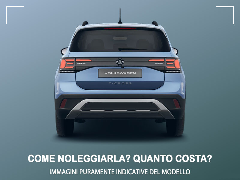 Offerta SUV e CrossOver Come noleggiare una nuova VOLKSWAGEN T-CROSS e quanto costa? Scopriamo la soluzione NOLEGGIO VOLKSWAGEN per Privati e Professionisti Benzina  foto 10