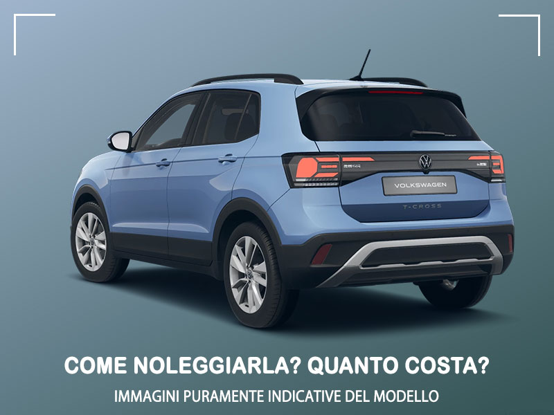 Offerta SUV e CrossOver Come noleggiare una nuova VOLKSWAGEN T-CROSS e quanto costa? Scopriamo la soluzione NOLEGGIO VOLKSWAGEN per Privati e Professionisti Benzina  foto 8