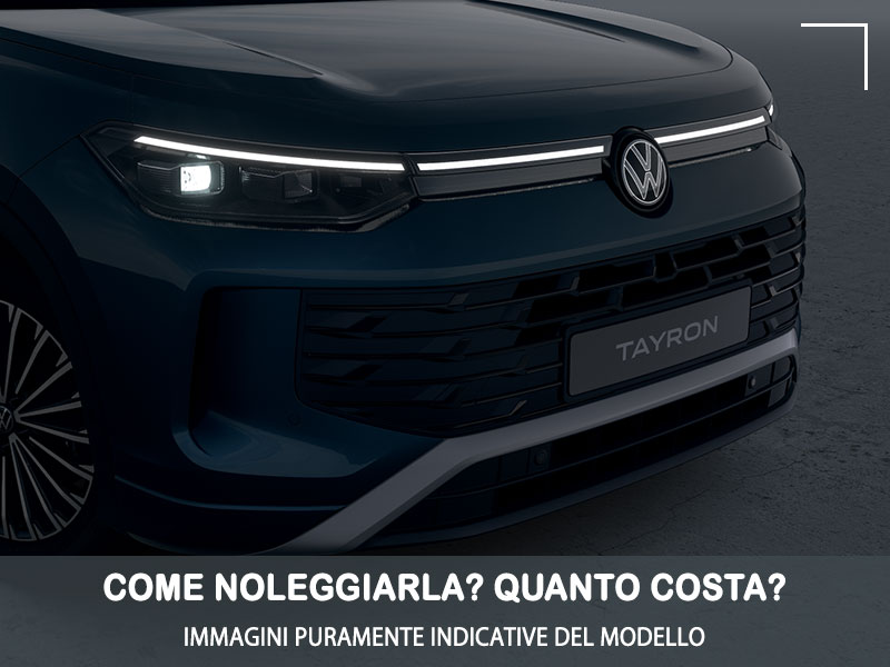 Offerta SUV e CrossOver Come noleggiare una nuova VOLKSWAGEN TAYRON diesel e quanto costa? Scopriamo la soluzione NOLEGGIO VOLKSWAGEN per Privati e Professionisti Diesel  foto 12