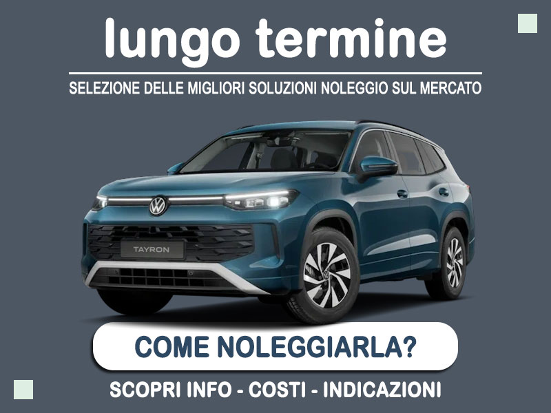 Offerta SUV e CrossOver Come noleggiare una nuova VOLKSWAGEN TAYRON diesel e quanto costa? Scopriamo la soluzione NOLEGGIO VOLKSWAGEN per Privati e Professionisti Diesel  foto 0