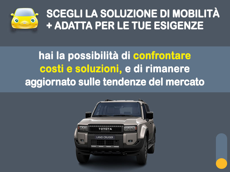 Offerta SUV e CrossOver Come noleggiare un nuovo TOYOTA LAND CRUISER e quanto costa? Scopriamo la soluzione di KINTO One Diesel  foto 2