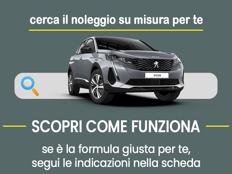Offerta SUV e CrossOver Come noleggiare un PEUGEOT 3008 SUV DIESEL e quanto costa = scopri come funziona “Click and Drive”, il noleggio online di Peugeot per clienti privati Diesel  foto 2
