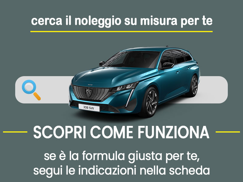 Offerta Station wagon Come noleggiare una PEUGEOT 308 SW e quanto costa = scopri come funziona “Click and Drive”, il noleggio online di Peugeot per clienti privati Diesel  foto 2