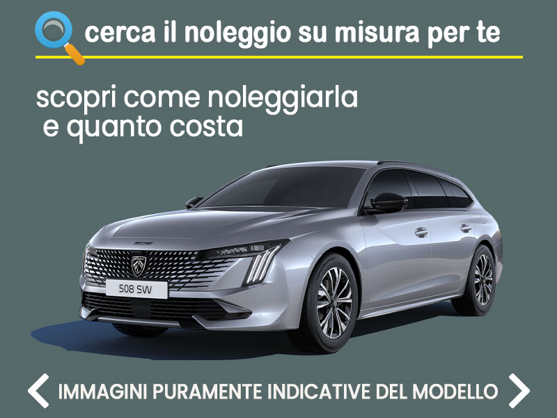 Offerta Station wagon Come noleggiare una PEUGEOT 508 S. Wagon diesel e quanto costa = scopri come funziona “Click and Drive”, il noleggio online di Peugeot per clienti privati Diesel  foto 1