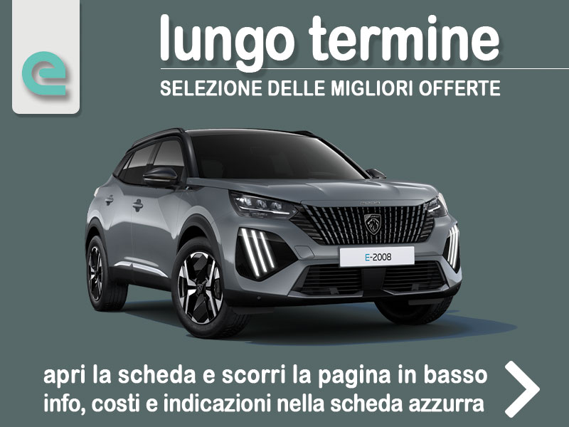 Offerta SUV e CrossOver Come noleggiare un PEUGEOT e-2008 SUV elettrico e quanto costa = scopri come funziona “Click and Drive”, il noleggio online di Peugeot per clienti privati Elettrica  foto 0