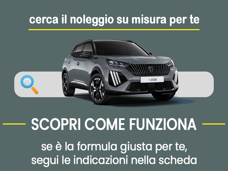 Offerta SUV e CrossOver Come noleggiare un PEUGEOT e-2008 SUV elettrico e quanto costa = scopri come funziona “Click and Drive”, il noleggio online di Peugeot per clienti privati Elettrica  foto 2