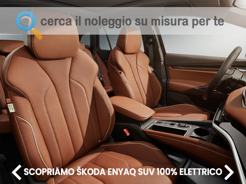 Offerta SUV e CrossOver Come noleggiare ŠKODA ENYAQ e quanto costa = scopriamo come funziona la formula flessibile Clever Change Elettrica  foto 8