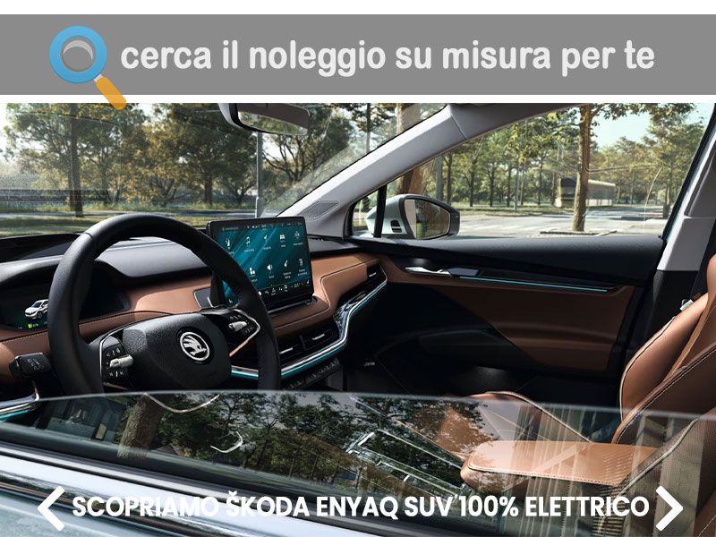Offerta SUV e CrossOver Come noleggiare ŠKODA ENYAQ e quanto costa = scopriamo come funziona la formula flessibile Clever Change Elettrica  foto 15